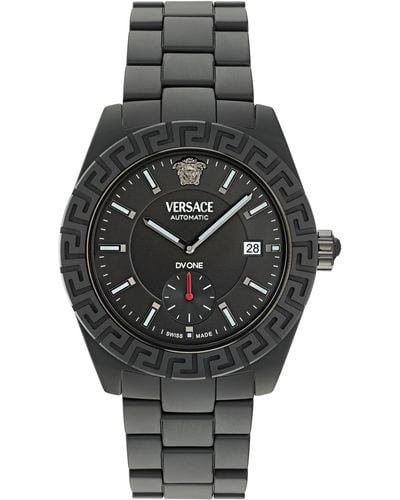Versace Dv One Ceramic Bracelet Chronograph Watch - Black