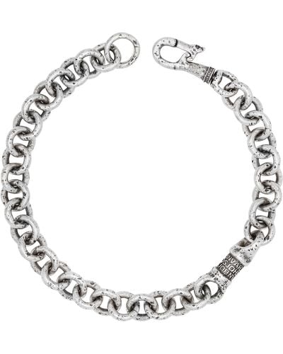 John Varvatos Artisan Sterling Chain Bracelet At Nordstrom - Metallic