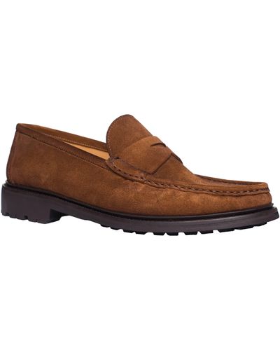Ron White Haydon Weatherproof Penny Loafer - Brown