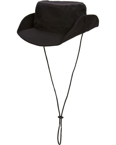 BP. Washed Cotton Bucket Hat - Black