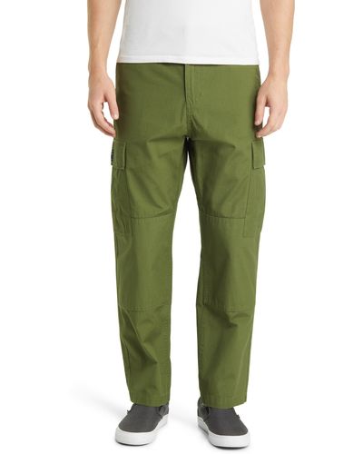 Dark Seas Ballard Cotton Ripstop Cargo Pants - Green