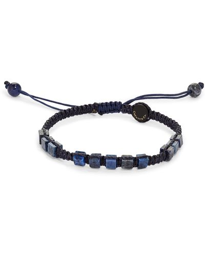 Caputo & Co. Eleven Macramé Bracelet At Nordstrom - Blue