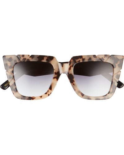 Pared Eyewear 48mm Gradient Cat Eye Sunglasses - Multicolor