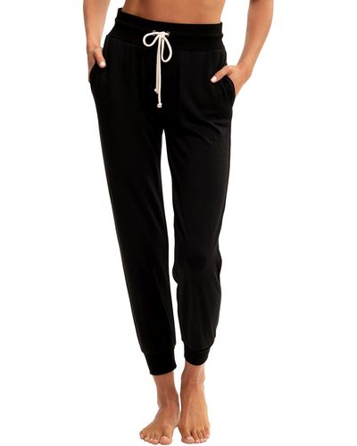 Threads For Thought Connie Feather Fleece sweatpants - Black