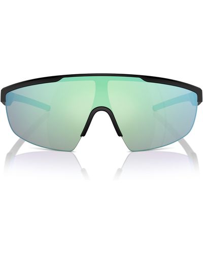 Scuderia Ferrari 140mm Shield Sunglasses - Green
