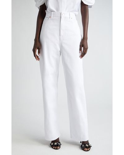 Valentino Garavani V Pocket Denim Jeans - White