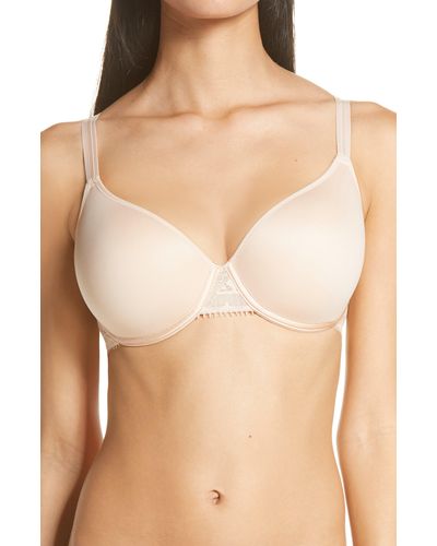 Chantelle Day To Night Underwire T-shirt Bra - Natural