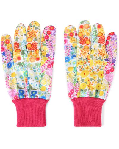 Kurt Geiger Floral Couture Gardening Gloves - Pink