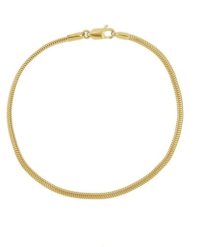 Bony Levy 14k Gold Cable Chain Bracelet - White