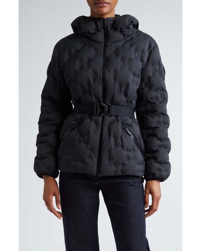 Moncler Adonis Water Repellent Hooded Down Puffer Jacket - Black