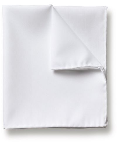 Charles Tyrwhitt Cotton Pocket Square - White