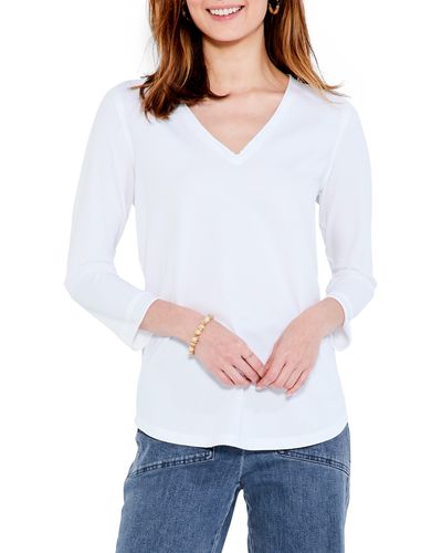 White NZT by NIC+ZOE Tops for Women | Lyst