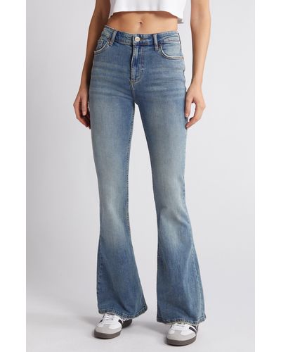 BDG Mid Rise Flare Jeans - Blue