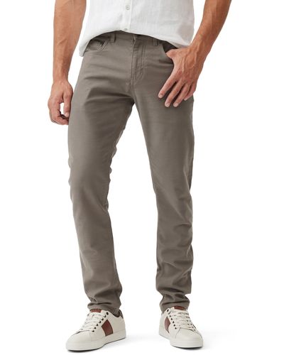 Rodd & Gunn Motion Slim Fit Pants - Gray