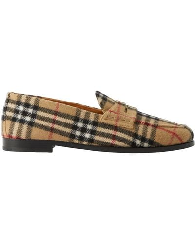 Burberry Hackney Check Penny Loafer - Multicolor
