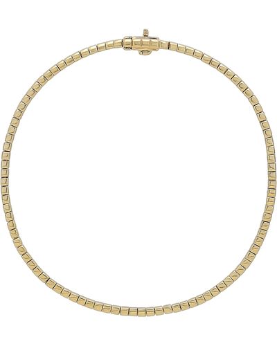 Bony Levy Cleo 14k Gold Tennis Bracelet - White