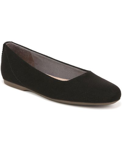 Dr. Scholls Wexley Perforated Flat - Black