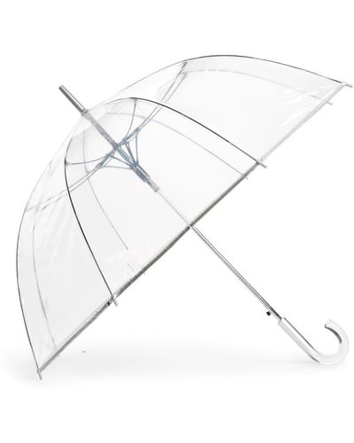 Shedrain Auto Open Stick Clear Dome Umbrella - Multicolor