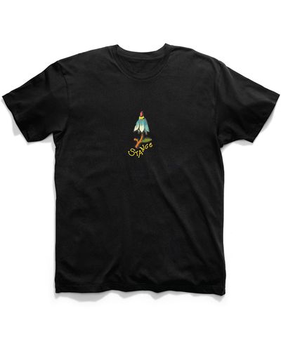 Stance Nightshade Cotton Graphic T-shirt - Black