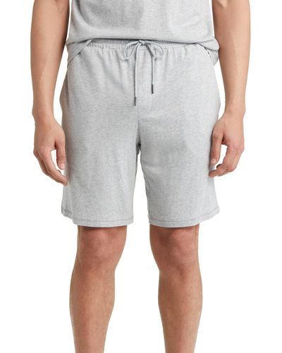 Nordstrom Organic Cotton & ® Modal Lounge Shorts - Gray