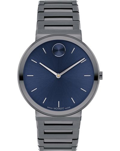Movado Horizon Bracelet Watch - Gray