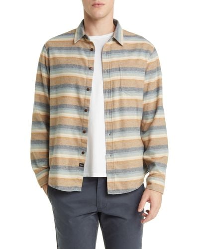 Rails Runson Stripe Flannel Button-up Shirt - Multicolor