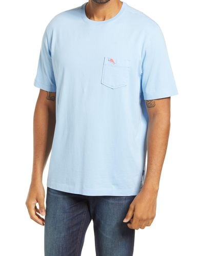 Tommy Bahama 'new Bali Sky' Original Fit Crewneck Pocket T-shirt - Blue
