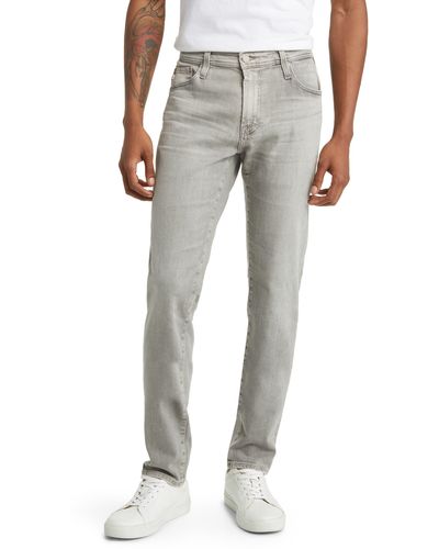 AG Jeans Dylan Skinny Fit Jeans - Gray