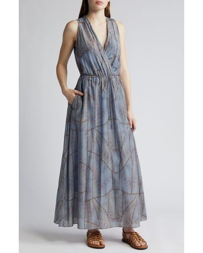 Xirena Xírena Darby Abstract Print Cotton & Silk Maxi Dress - Multicolor