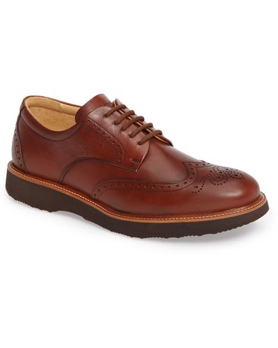 Samuel Hubbard Shoe Co. 'tipping Point' Wingtip Oxford - Brown