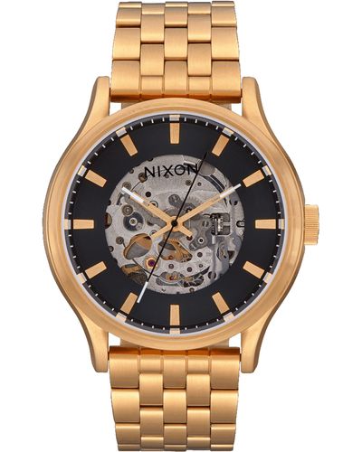 Nixon Spectra Automatic Bracelet Watch - Gray