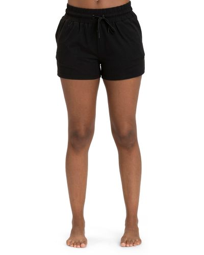 Threads For Thought Jeanine Luxe Jersey Shorts - Black