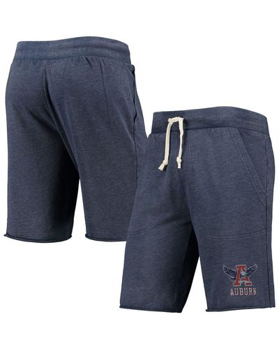 Alternative Apparel Heathered Auburn Tigers Victory Lounge Shorts At Nordstrom - Blue