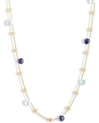 Marco Bicego Africa Semiprecious Stone Necklace - Blue
