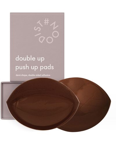 NOOD Double Up Push-up Pads - Brown