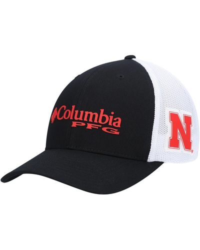 Columbia Nebraska Huskers Pfg Logo Snapback Hat At Nordstrom - Blue