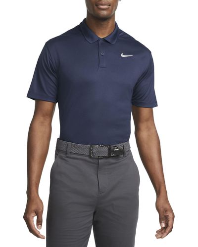 Nike Nike Dri-fit Victory Golf Polo - Blue