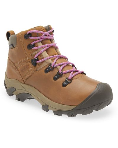 Keen Pyreness Waterproof Hiking Boot - Brown