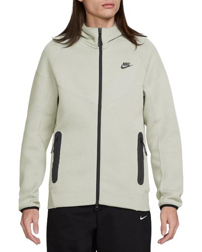 Nike Tech Fleece Windrunner Zip Hoodie - Natural