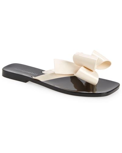 Jeffrey Campbell Sugary Flip Flop - White