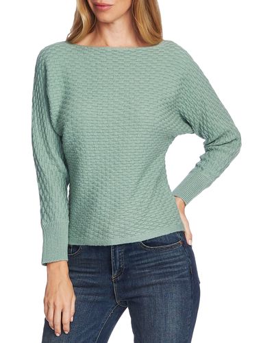 Vince Camuto Dolman Sleeve Sweater - Green