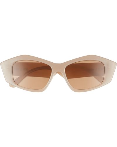 Fifth & Ninth Zaria 55mm Geometric Sunglasses - Multicolor