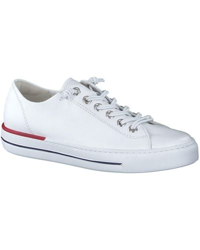 Paul Green Hadley Platform Sneaker - White