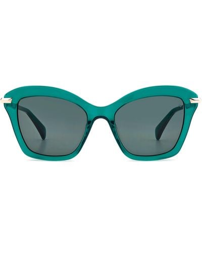 Rag & Bone 53mm Cat Eye Sunglasses - Green