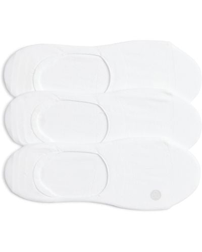 Zella Assorted 3-pack No-show Sneaker Socks - White