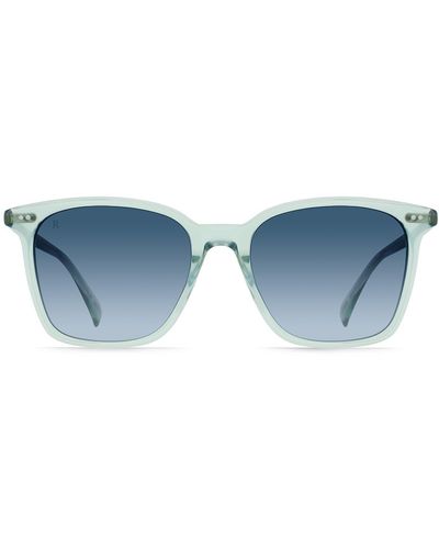 Raen Darine Oversize Polarized Square Sunglasses - Blue