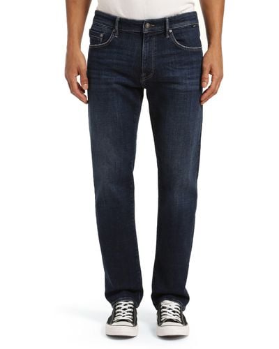 Mavi Zach Straight Leg Jeans - Blue