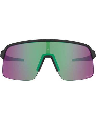 Oakley Sutro Lite 139mm Prizmtm Wrap Shield Sunglasses - Green