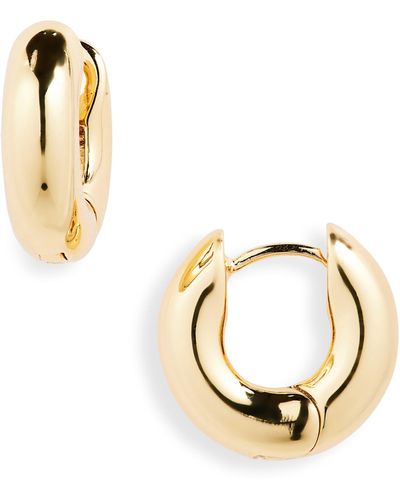 Eliou Éliou Mini Devon Hoop Earrings - Metallic