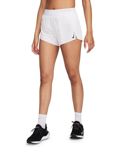 Nike Dri-fit Aeroswift Running Shorts - White